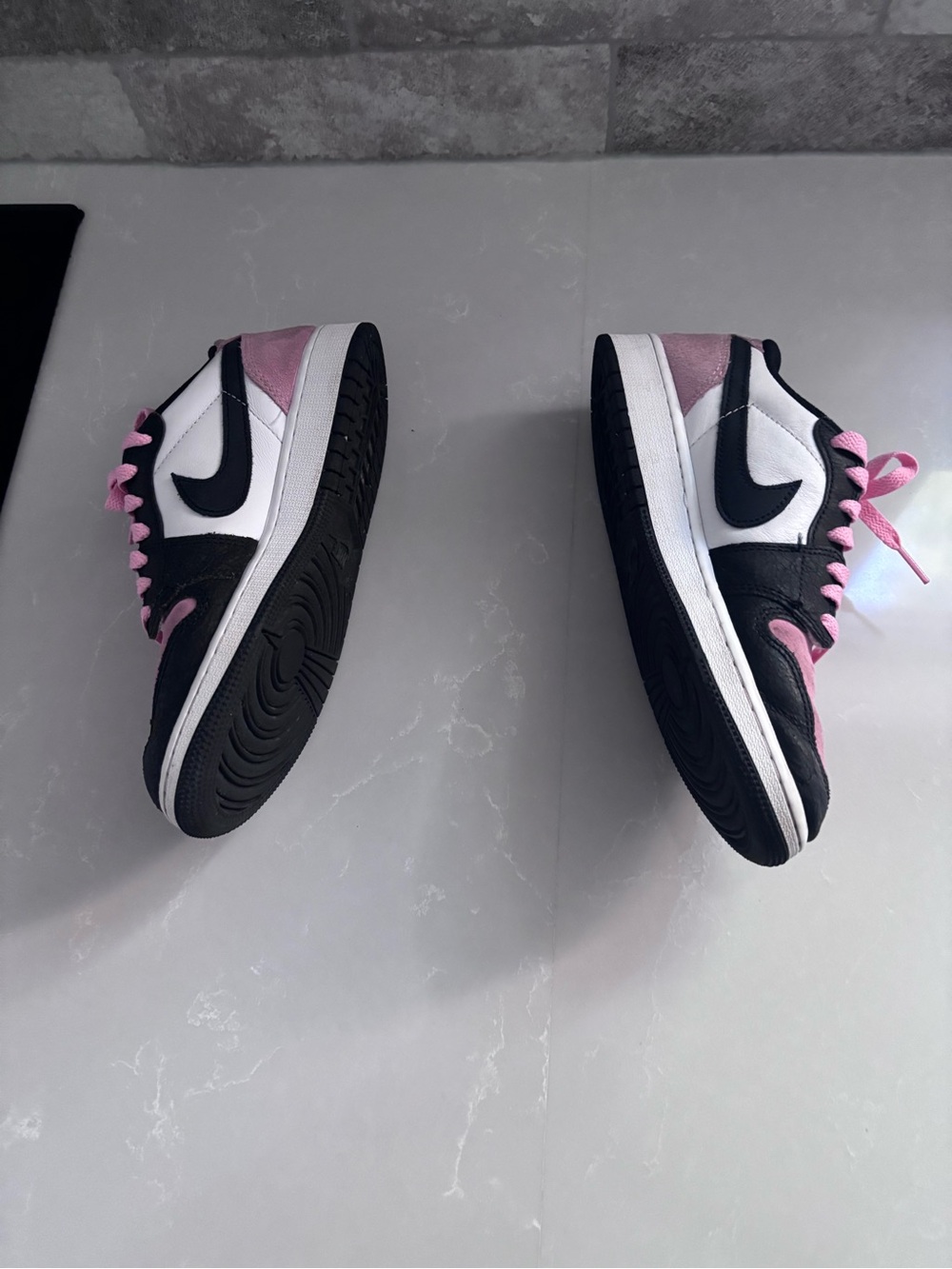 Nike Air Jordan 1 Low “Pink Wash” Sneakers – Women’s Size 7 - Picture 3 of 12